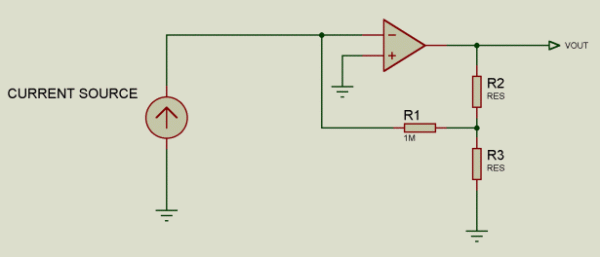 Figure 2. Additional voltage gain in this circuit (vs. that of Figure 1) provides effective transimpedances greater than 200MΩ.电流互感器