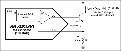 Figure 6. Digitally programmable current source.