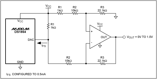 图1. 电流至电压转换电路