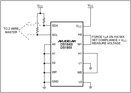Figure 3. Variable resistor mode.
