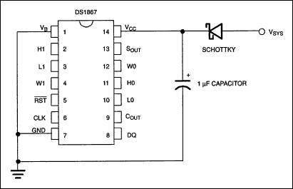 Figure 2. Power supply circuit configuration.