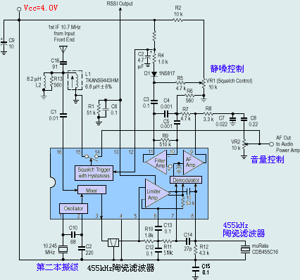 MC3372应用电路