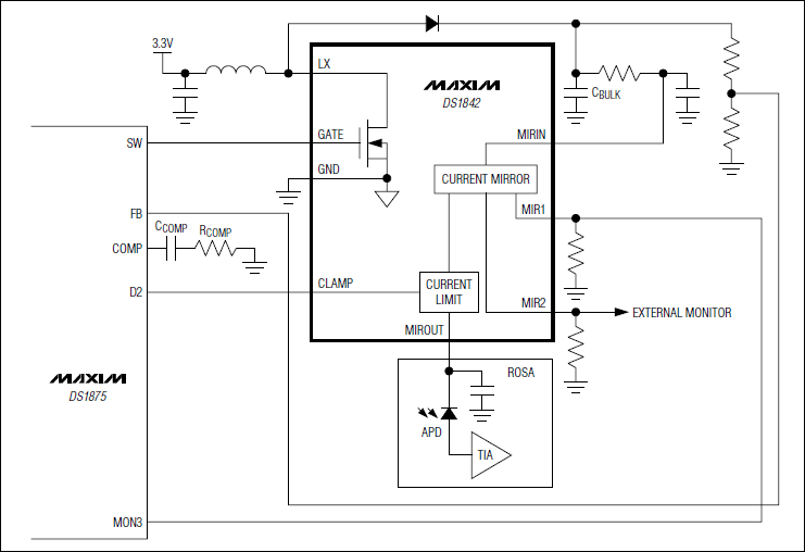 DS1842：典型应用电路