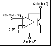 Figure 6. Simplified block diagram of the shunt regulator.