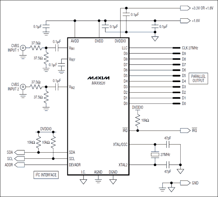 MAX9526: Typical Operating Circuit