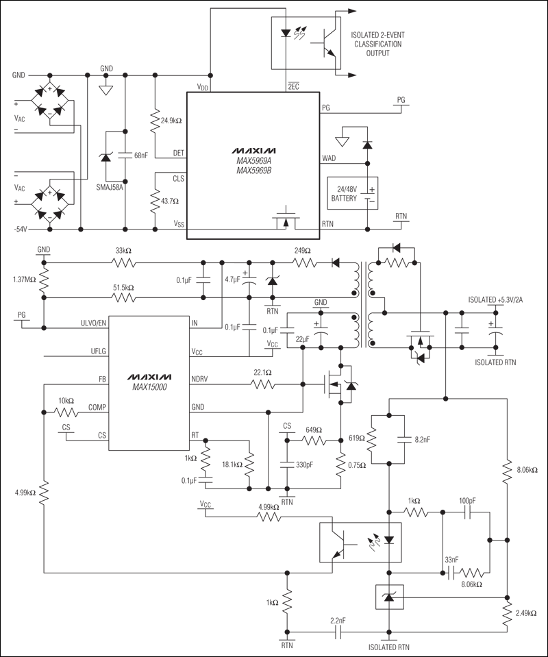 MAX5969A, MAX5969B: Typical Application Circuit