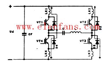 电压型谐振式逆变器电路 www.elecfans.com