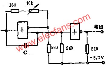 ECL或非门组成振荡器电路图(二)