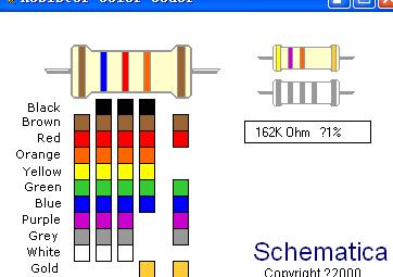 色环电阻计算器,色环电阻计算软件