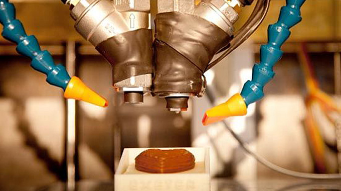 3D打印的巧克力