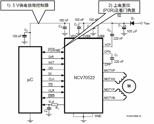 NCV70522典型应用电路图