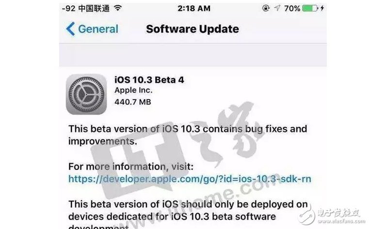 iOS10.3 Beta4发布:耗电、流畅性如何? - 3G行