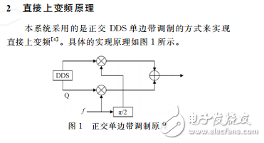 基于正交DDS单边带调制扫频源电路设计与实现
