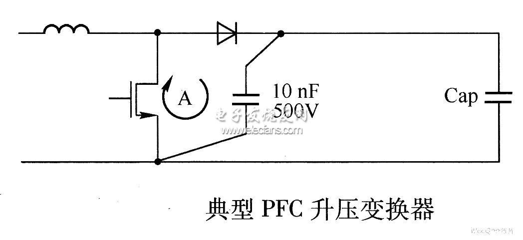 典型的PFC升压变换器电路