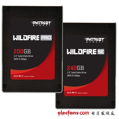 Patriot推出Wildfire系列固态硬盘