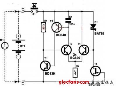 电池测试仪电路 - 电工仪表电路图