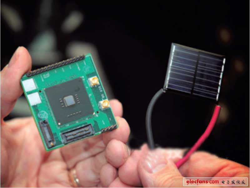 利用小太阳能电池也能运行的x86处理器