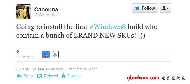 Windows 8候选发布版将于今年6月初推出