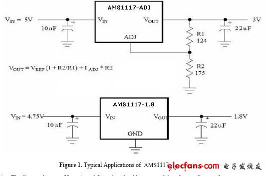 ams1117应用电路
