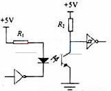 图六 光电耦合器接线原理