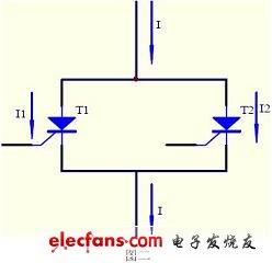 晶闸管并联电路结构