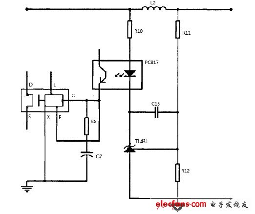 图3 反馈控制电路示意图