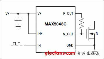 MAX5048C：典型工作电路