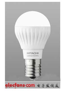 日立推出尺寸与小型氪气灯泡相同的下方配光型LED灯泡