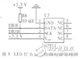 LED灯头温度检测电路如图5