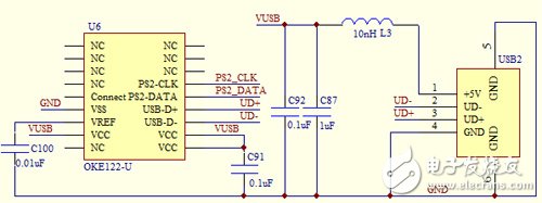 RFID读写器的PS/2接口电路设计