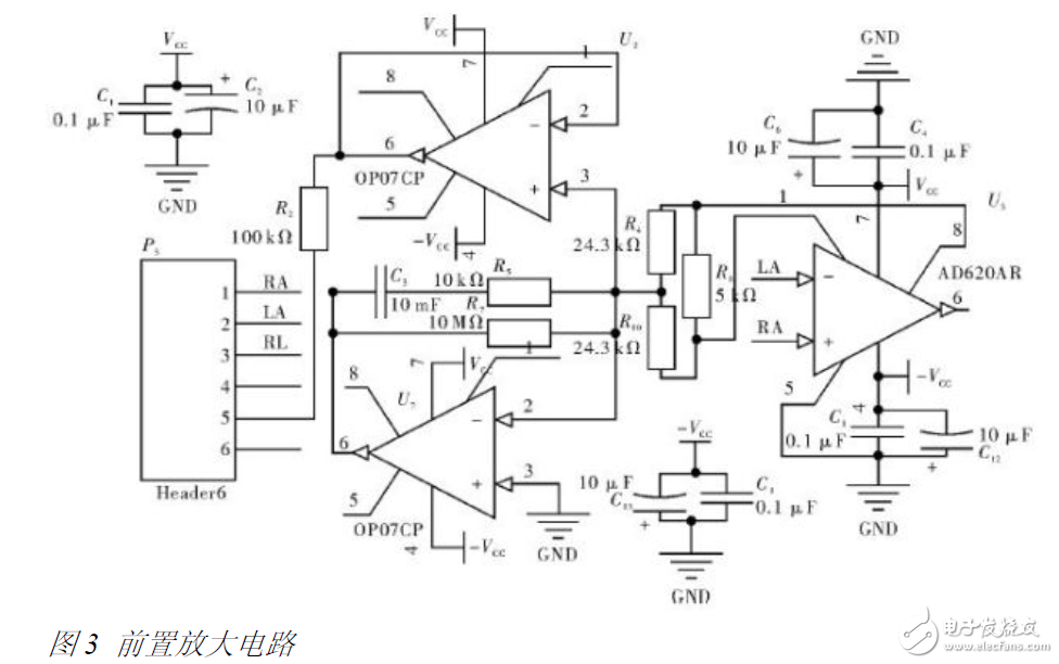 揭秘STM32的心电采集仪电路原理
