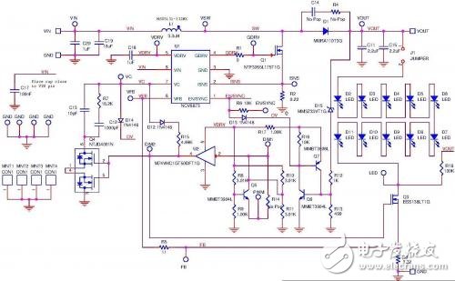 LED调光控制系统电路设计图——电路图天天读（141）