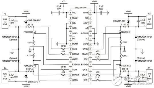 以太网供电设备控制电路设计详解 —电路图天天读（154）