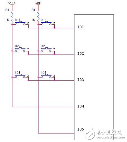 绝妙的IO口扫键应用电路设计盘点 —电路图天天读（253）