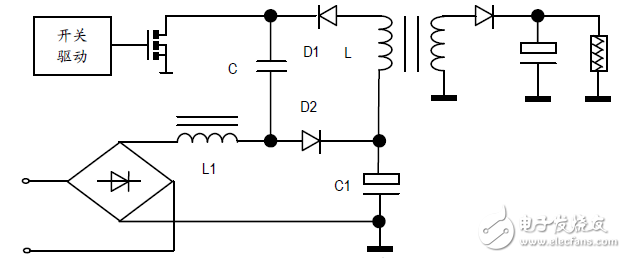 图7：电流泵式被动功率因数校正电路