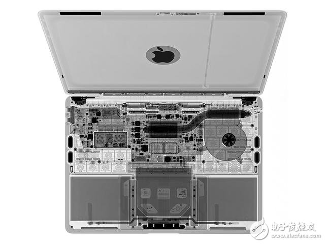 苹果新Macbook Pro13寸拆解：集成度创新高度 搭配史上最好音质