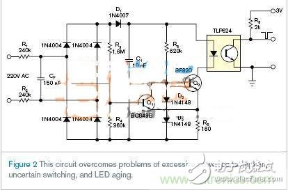 新一代LED光耦电路设计，改进老化和能耗