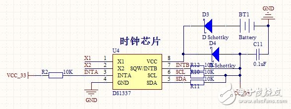 DS1337 时钟芯片在 C8051F 上的实现