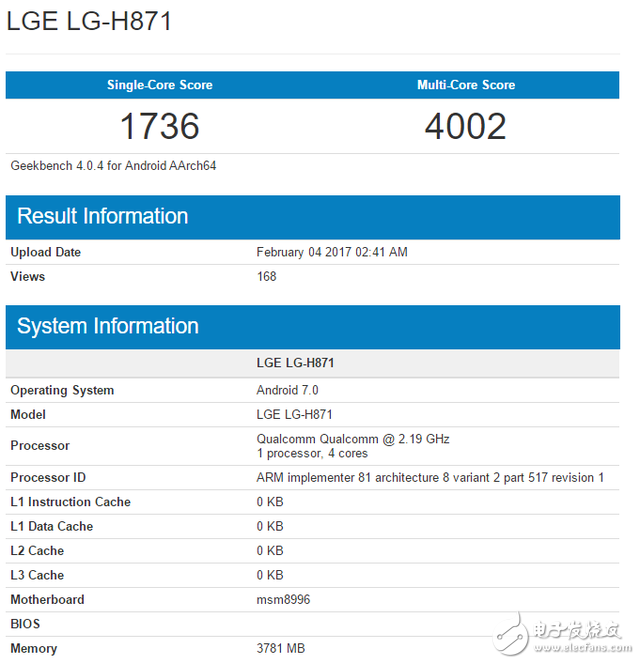 骁龙835被三星S8抢光 LG G6被迫使用骁龙820新跑分曝光？