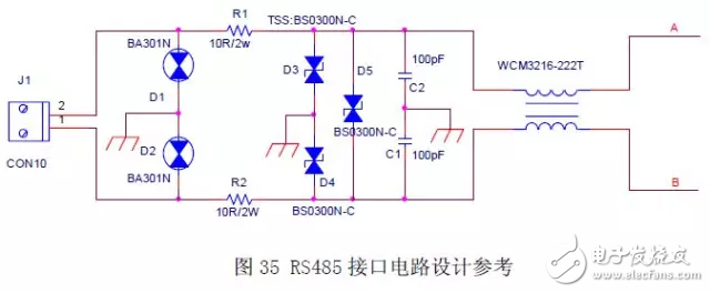  RS485接口的电磁兼容设计