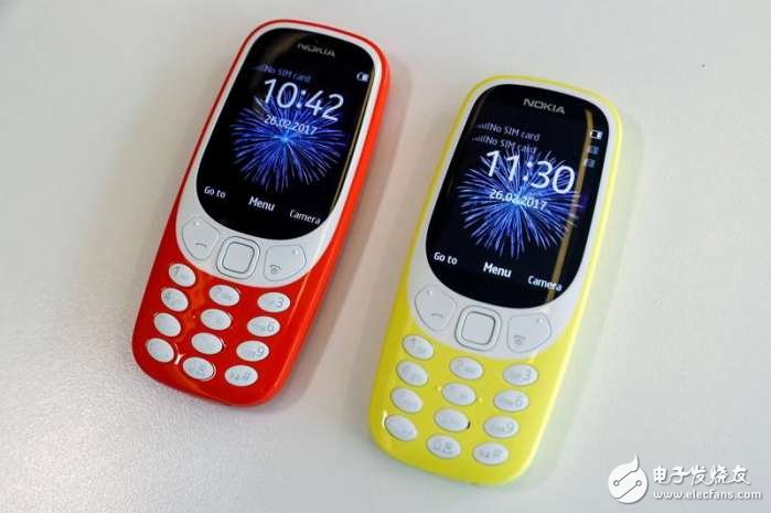 诺基亚Nokia 3310成功复活,只支持2G网络,还是