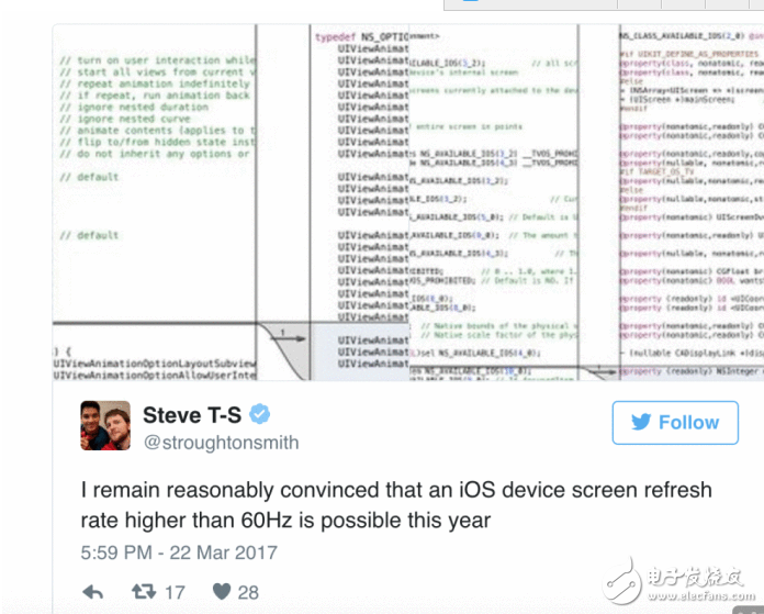 iOS10.3正式版将支持更快屏幕刷新? 测试版系统漏玄机