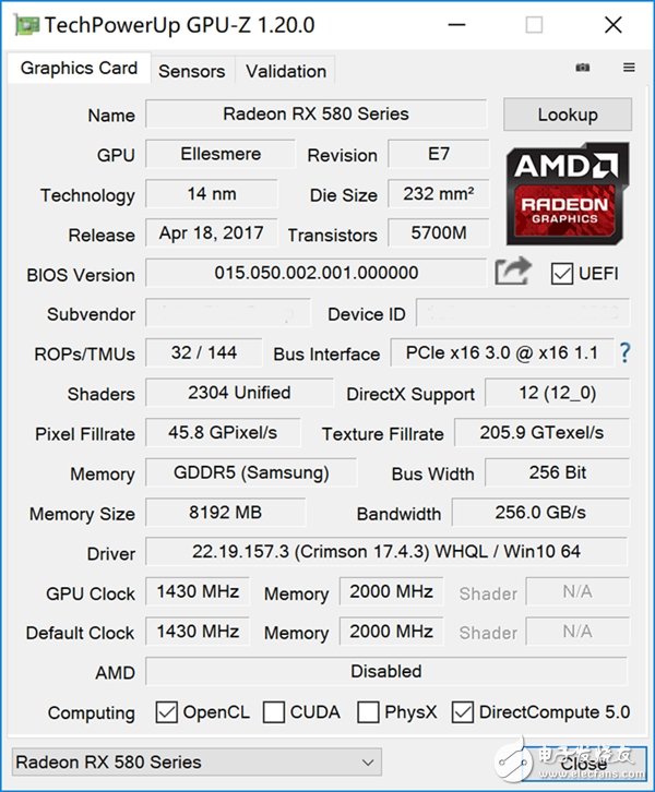 AMD RX 480能免费升级RX 580赚大!实测后是