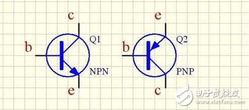 三極體工作原理介紹，NPN和PNP型三極體的原理圖與各個引腳介紹