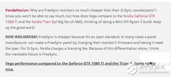 AMD官方自曝新显卡Vega：可以媲美GTX 1080 Ti/TITAN Xp