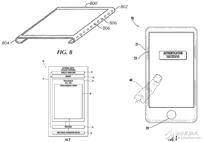 苹果获多项新专利 包括无边屏幕和嵌入式Touch ID！