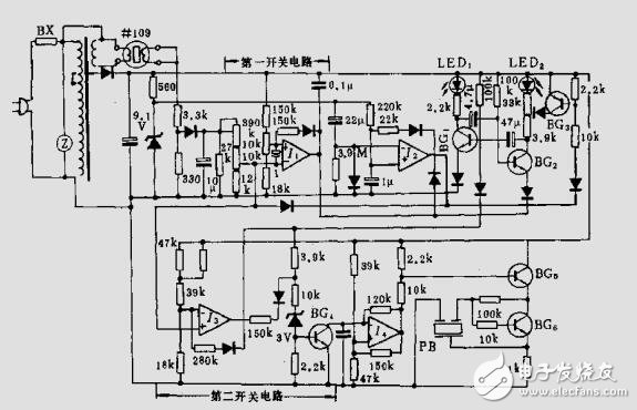 传感器原理设计与应用(第三版)-电子电路图,电