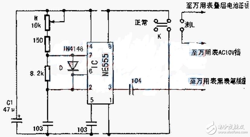其测量原理是把被测电容和基准电容连接到同一电阻上，构成RC网络。通过测量两个电容放电时间的比率，就可以求出被测电容的电容值。测量范围从pF（10-12F）到几十个nF（10-9F），并且在寄生电容的抑制和温度稳定性方面具有极很大的优势。