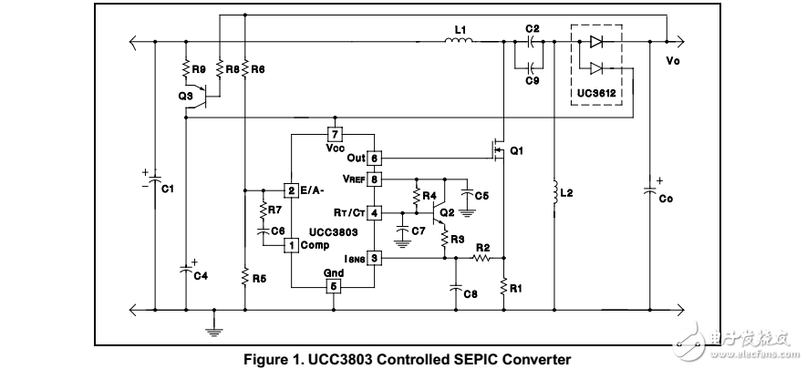 多功能低功耗SEPIC变换器接受宽输入电压范围