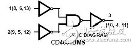 CD4011工作原理及引脚图,功能,参数,作用详解